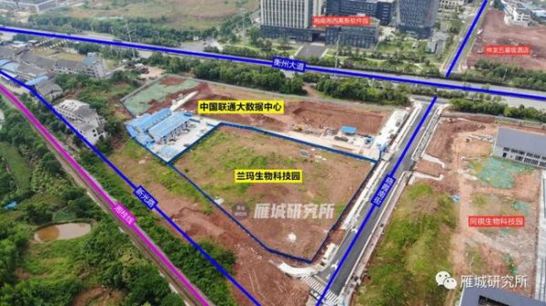 中国联通衡阳大数据中心项目实拍图（摄于8月8日）