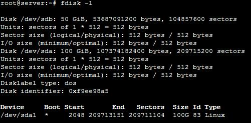 在Linux系统中挂载其他硬盘教程(图文)