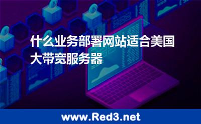 美国大带宽服务器适合什么网站部署业务