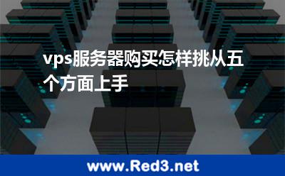 vps服务器购买怎样挑从五个方面上手