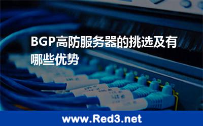 BGP高防服务器的挑选及有哪些优势