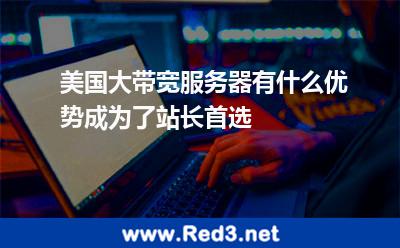 美国大带宽服务器为什么成为站长首选
