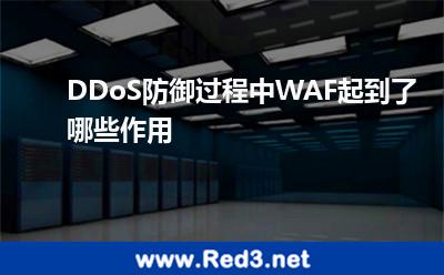 DDoS防御过程中,WAF起到了哪些作用