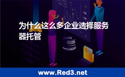 为什么这么多企业选择服务器托管