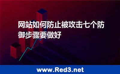 网站如何防止被攻击七个防御步骤要做好