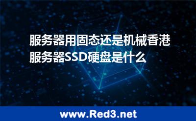 服务器用固态还是机械香港服务器SSD硬盘是什么