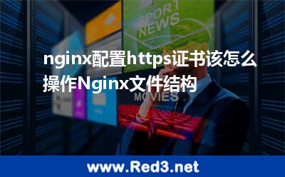 nginx配置https证书该怎么操作Nginx文件结构 配置文件