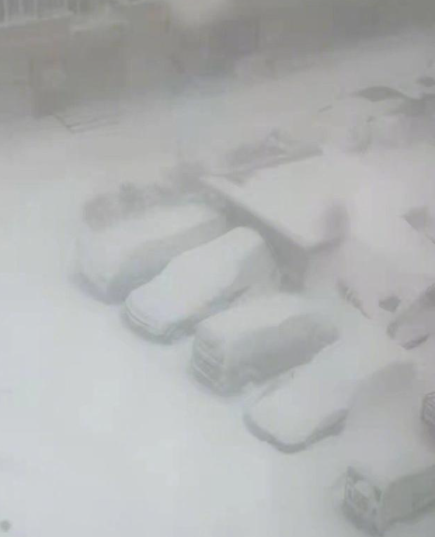 东北雪大到模糊 佳木斯和双鸭山局地达42厘米
