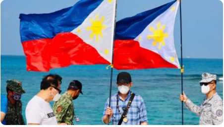 菲总统候选人登中业岛收到中国短信 网友:溴大了! 菲总统候选人,中业岛,中国短信