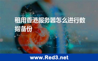 租用香港服务器怎么进行数据备份