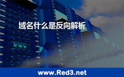 域名什么是反向解析 域名解析