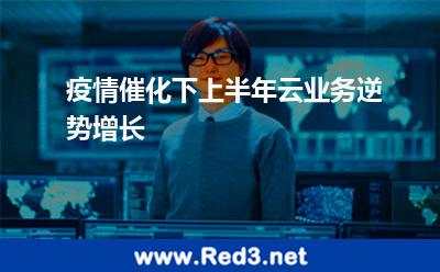 疫情催化下,上半年云业务逆势增长 疫情线上
