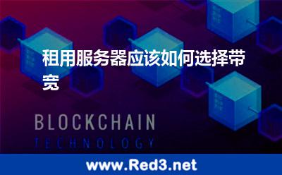 租用服务器应该如何选择带宽