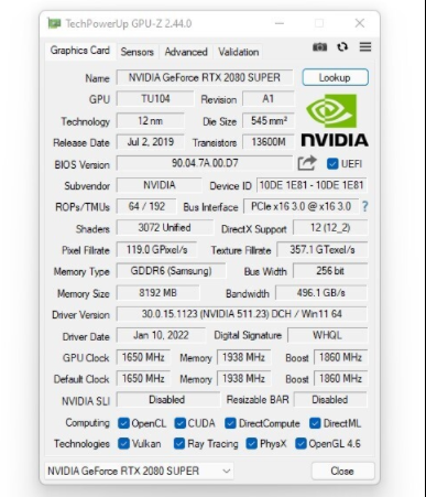 显卡第一神软GPU-Z 2.44.0发布:特别支持中国品牌瀚铠