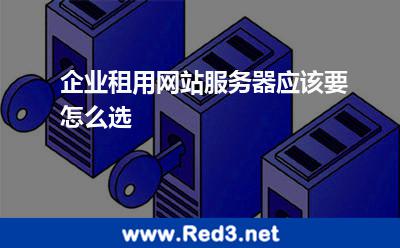 企业租用网站服务器应该要怎么选