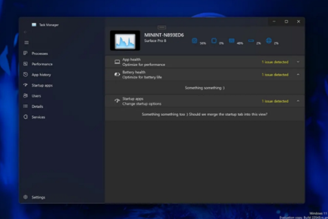 Windows 11全新任务管理器首曝光:UI大变化