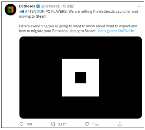 B社宣布放弃自家游戏启动器!数据将转移至Steam平台