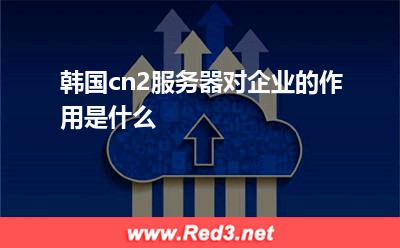 韩国cn2服务器对企业的作用是什么