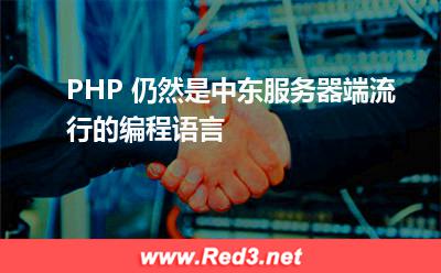 PHP 仍然是中东服务器端流行的编程语言
