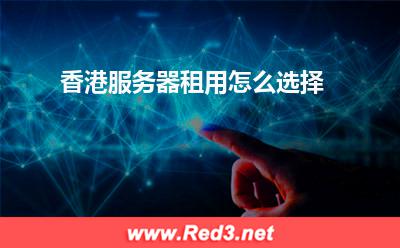 香港服务器租用怎么选择 香港服务器