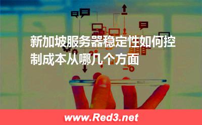 新加坡服务器稳定性如何控制成本从哪几个方面