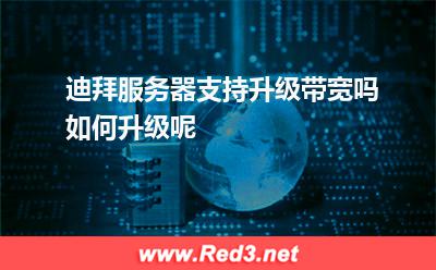 迪拜服务器支持升级带宽吗如何升级呢 带宽迪拜