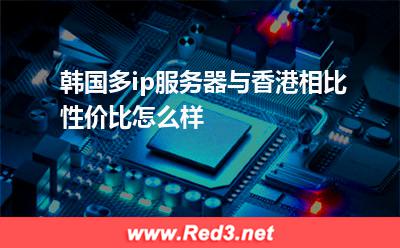 韩国多ip服务器与香港相比性价比怎么样