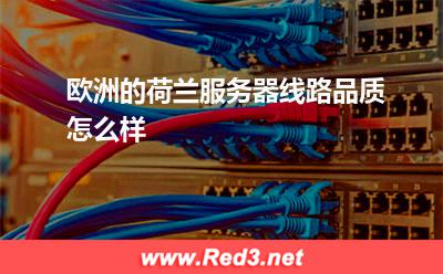 欧洲的荷兰服务器线路品质怎么样 荷兰服务器