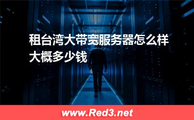 租台湾大带宽服务器怎么样大概多少钱