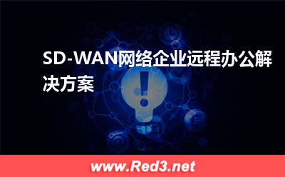 SD-WAN网络企业远程办公解决方案 分支企业