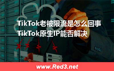 TikTok原生IP解决TikTok被限流问题