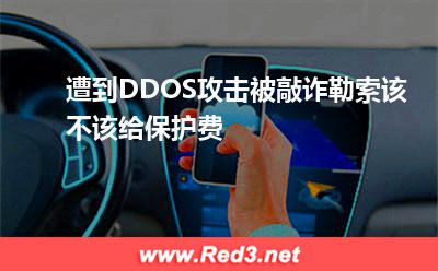 遭到DDOS攻击被敲诈勒索,该不该给保护费