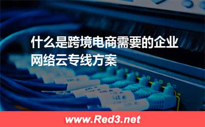 什么是跨境电商需要的企业网络云专线方案(路由客户) 云专线方案,跨境电商企业网络