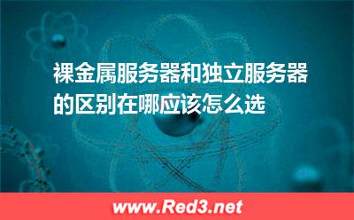 裸金属服务器和独立服务器区别