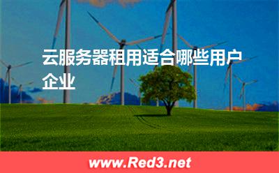 云服务器租用适合哪些用户企业(服务器企业)