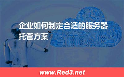 企业如何制定合适的服务器托管方案