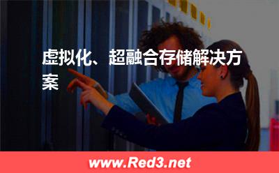 虚拟化、超融合存储解决方案(虚拟部署)