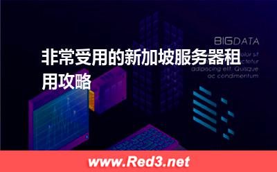 非常受用的新加坡服务器租用攻略