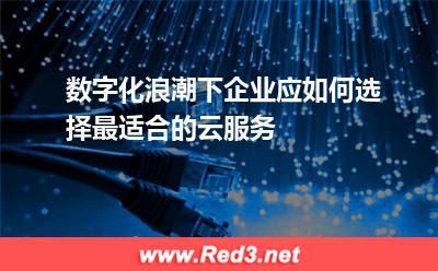 数字化浪潮下,企业应如何选择最适合的云服务