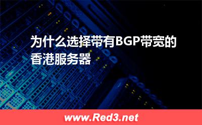 为什么选择带有BGP带宽的香港服务器(服务器网站香港服务器) BGP带宽
