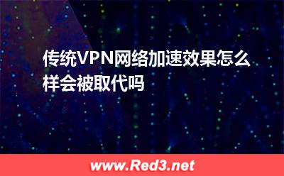 传统VPN网络加速效果怎么样会被取代吗