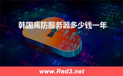 韩国高防服务器:韩国高防服务器多少钱一年