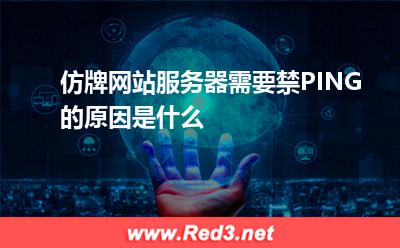 仿牌网站服务器需要禁PING的原因是什么