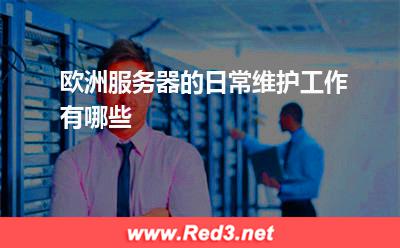 欧洲服务器:欧洲服务器的日常维护工作有哪些