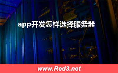 服务器:app开发怎样选择服务器