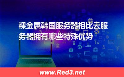 裸金属韩国服务器相比云服务器有哪些优势