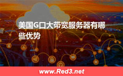 服务器:美国G口大带宽服务器有哪些优势? 服务器,美国服务器