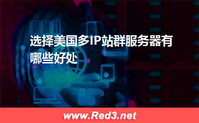 选择美国多IP站群服务器有哪些好处