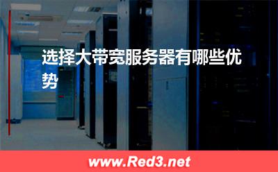 服务器:选择大带宽服务器有哪些优势