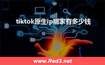 tiktok:tiktok原生ip哪家有,多少钱